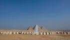Egypte: une oeuvre monumentale de Michelangelo Pistoletto exposée au pied des pyramides